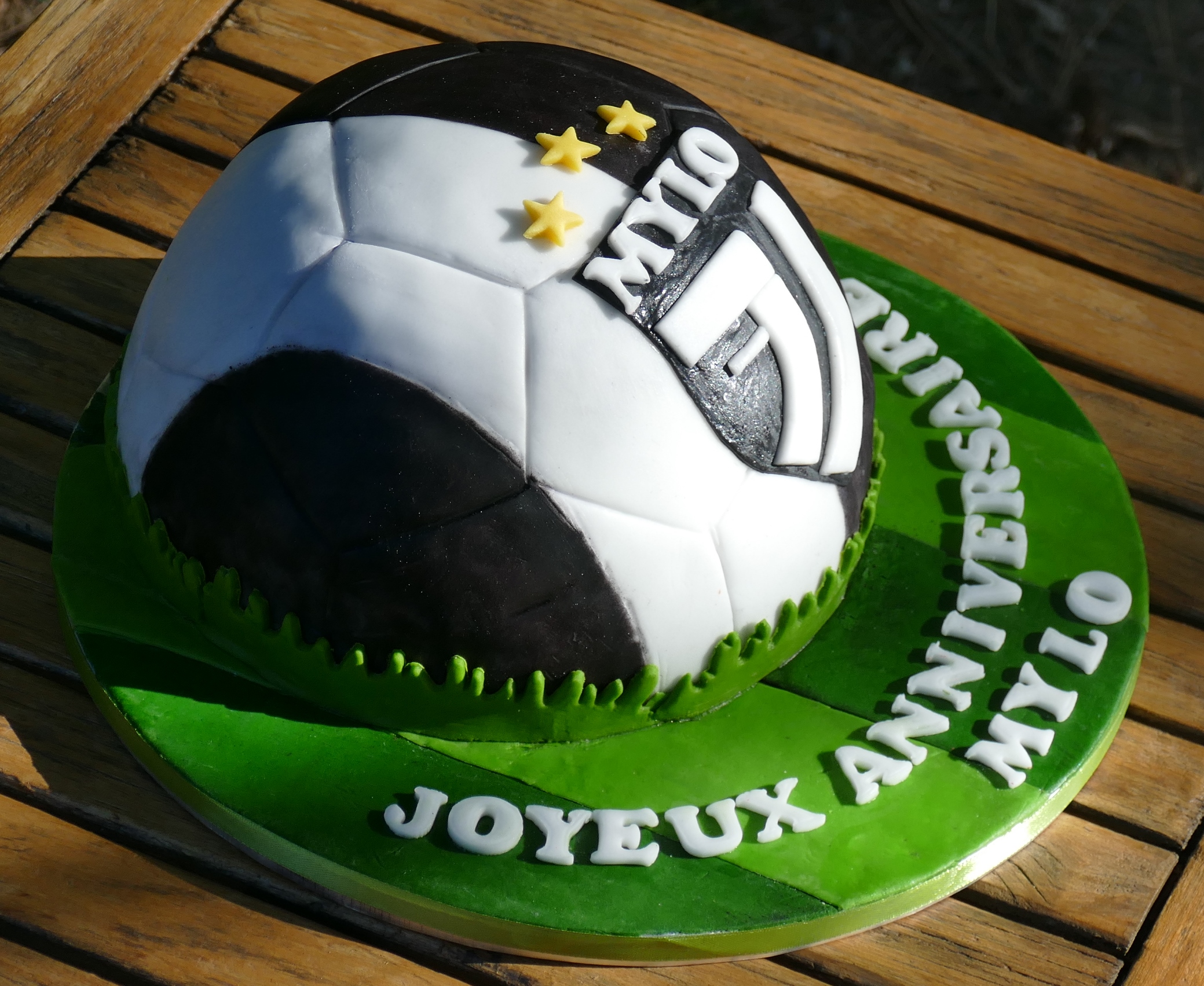 Gâteau Ballon de foot